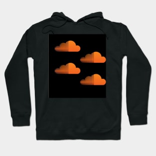 orange clouds Hoodie